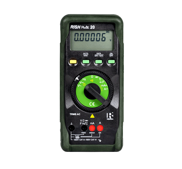 Analog Digital Multimeter - Rishmulti 20