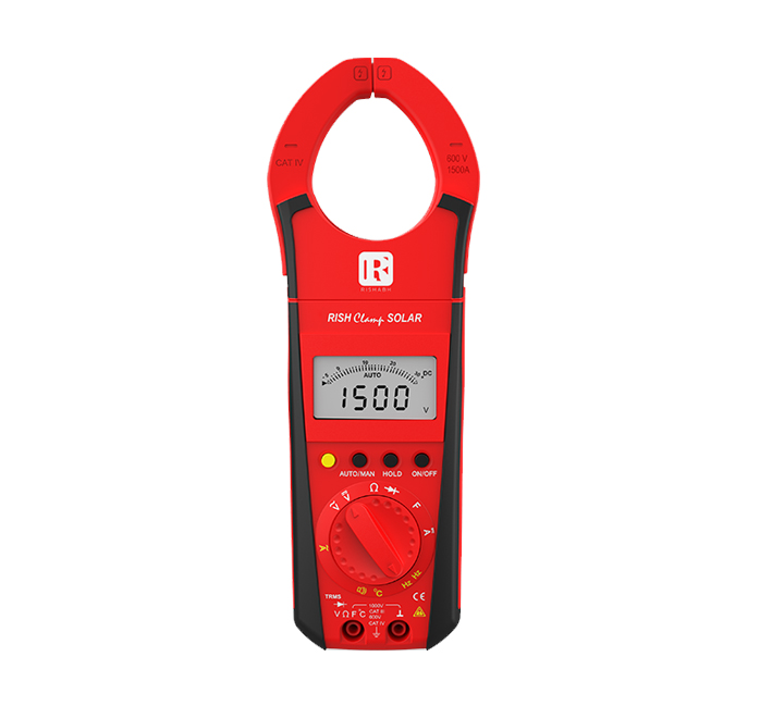 True RMS Digital Clamp meter - Rish Clamp Solar